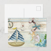 Nautical Series Design 5  Briefkaart (Voorkant / Achterkant)