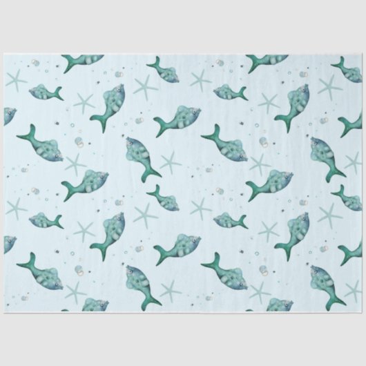 Nautical Series Design 6 Tissuepapier (Voorkant)