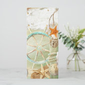 Nautical Series Ontwerp 2 Programmakaart (Staand voorkant)