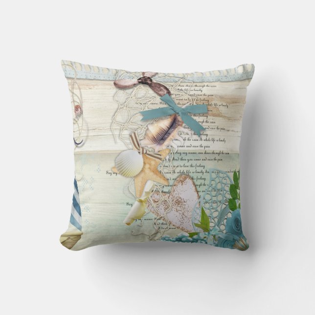Nautical Series Ontwerp 5  Kussen (Voorkant)