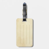 Nautical Shark Personalized Monogram Bagagelabel (Achterkant verticaal)