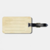 Nautical Shark Personalized Monogram Bagagelabel (Achterkant horizontaal)