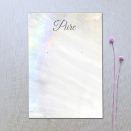 Nautical Shell Jewelry Earring Display Holder Naut Visitekaartje