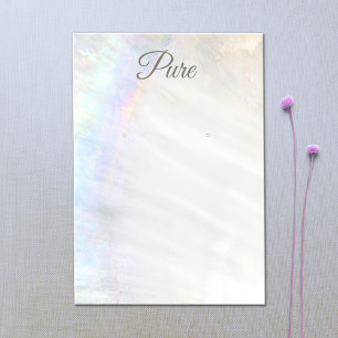 Nautical Shell Jewelry Earring Display Holder Naut Visitekaartje