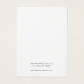 Nautical Shell Jewelry Earring Display Holder Naut Visitekaartje (Achterkant)