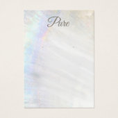 Nautical Shell Jewelry Earring Display Holder Naut Visitekaartje (Voorkant)