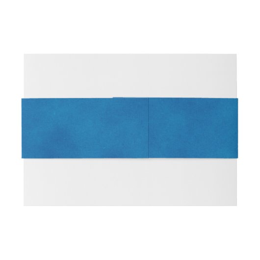 Nautical Ship Anchor Navy Blue Waterverf Wedding Uitnodigingen Wikkel (Achterkant Voorbeeld)