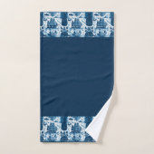 Nautical Ship and Ocean Pattern No5 Bad Handdoek (Handdoek)
