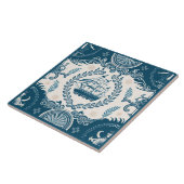 Nautical Ship and Ocean Thmed keramische kunst No1 Tegeltje (Zijkant)