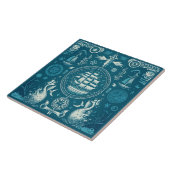 Nautical Ship and Ocean Thmed keramische kunst No2 Tegeltje (Zijkant)