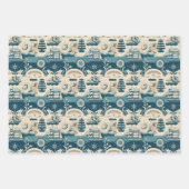 Nautical Ship and Ocean Thmed Patroon No10 Inpakpapier Vel (Voorkant)