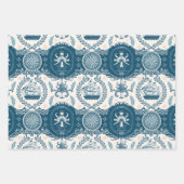 Nautical Ship and Ocean Thmed Patroon No17 Inpakpapier Vel (Voorkant 2)