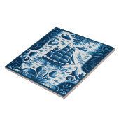 Nautical Ship and Ocean Thormed Ceramic art. No5 Tegeltje (Zijkant)