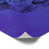 Nautical Ship & Octopus Poster (Hoek)