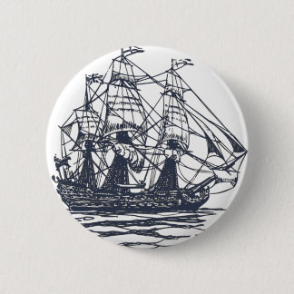 Nautical Ship Ronde Button 5,7 Cm
