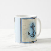 Nautical Ship  Style Coffee-Mok Koffiemok (Voorkant rechts)