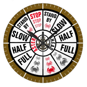 Nautical Ship Telegraph Traditional Grote Klok