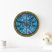 Nautical Ship Telegraph Traditional Large Clock Grote Klok (Huis)