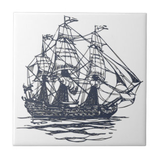 Nautical Ship Tile Tegeltje