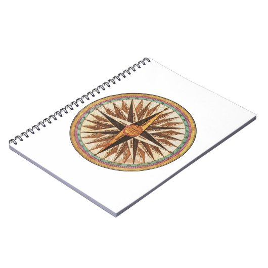 Nautical  Ship's Compass Navigator Sailing Notitieboek (Linkerzijde)