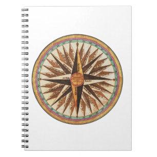 Nautical  Ship's Compass Navigator Sailing Notitieboek
