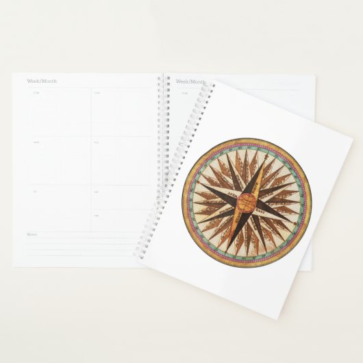 Nautical  Ship's Compass Navigator Sailing Planner (Display)