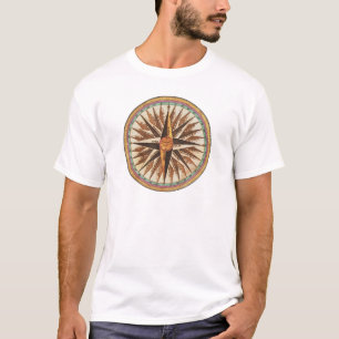 Nautical Ship's Compass Navigator Sailing T-shirt