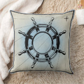  Nautical Ship's Wheel for Navigation Kussen (Deken)