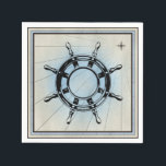 Nautical Ship's Wheel for Navigation Servet<br><div class="desc">Geweldig voor Vaderdag of verjaardag.</div>