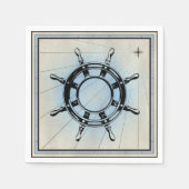  Nautical Ship's Wheel for Navigation Servet (Voorkant)