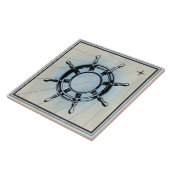  Nautical Ship's Wheel for Navigation Tegeltje (Zijkant)
