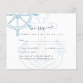 Nautical Ships Wheel Wedding (Voorkant)