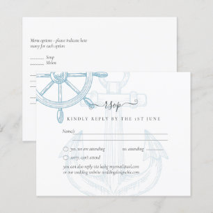 Nautical Ships Wheel Wedding