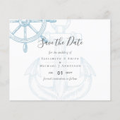Nautical Ships Wheel Wedding (Voorkant)