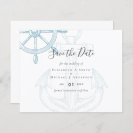 Nautical Ships Wheel Wedding