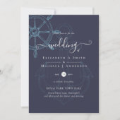 Nautical Ships Wheel Wedding (Voorkant)