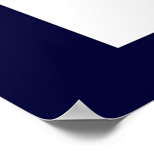 Nautical Signal Flags ACK Nantucket Poster (Hoek)