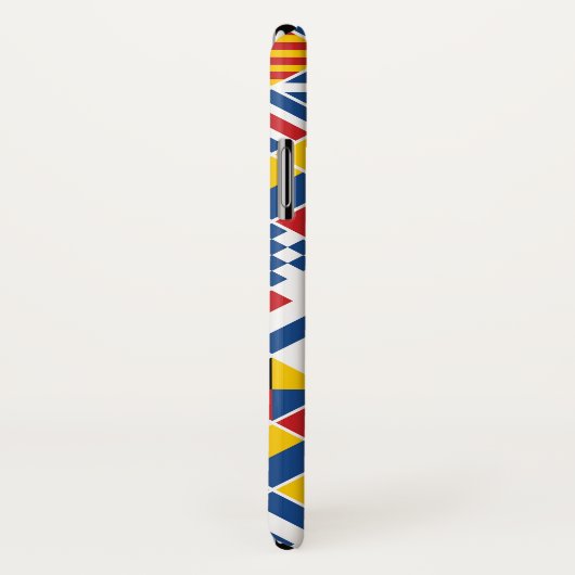 Nautical Signal Flagtern Case-Mate iPhone Case (Achterkant / rechts)