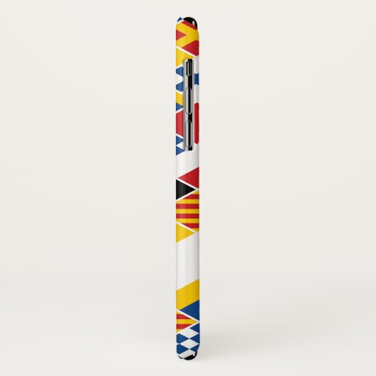 Nautical Signal Flagtern Case-Mate iPhone Case (Achterkant/links)