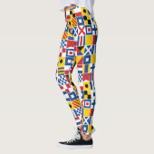Nautical Signal Flagtern Leggings (Links)