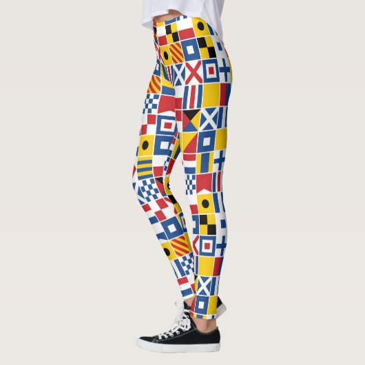 Nautical Signal Flagtern Leggings (Links)