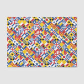 Nautical Signal Flagtern Tissuepapier (Voorkant)