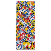 Nautical Signal Flagtern Wijn Cadeautas (Voorkant)