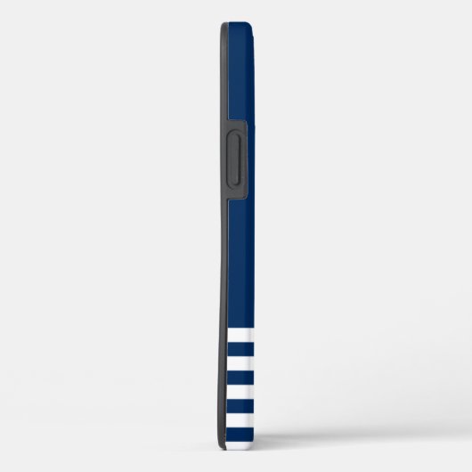 Nautical Spirit Anchor, Navy Blue Case-Mate iPhone Case (Achterkant / Rechts)