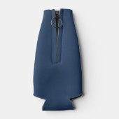 Nautical Spirit Anchor, Wiel, Navy Blue Flesjeskoeler (Achterkant)