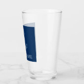 Nautical Spirit Anker Marineblauw Glas (Links)