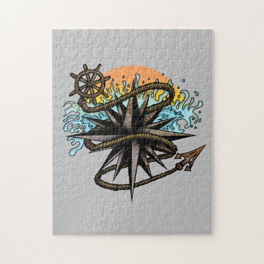 Nautical Splash Legpuzzel (Verticaal)