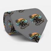 Nautical Splash Stropdas (Opgerold)