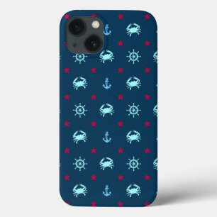 Nautical Star Pattern Case-Mate iPhone Case