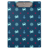 Nautical Star Pattern Klembord (Voorkant)